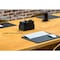 Dacasso Black Leather Multi-Purpose Desk Supply Organizer A1048 - alternate 4